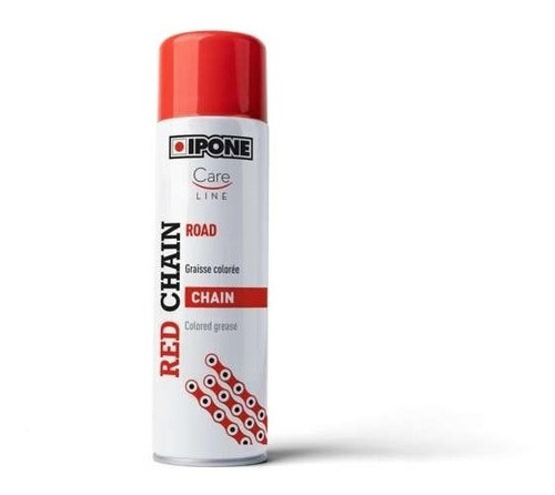 Lubricante De Cadena Colorido Ipone Red Chain 250 Ml