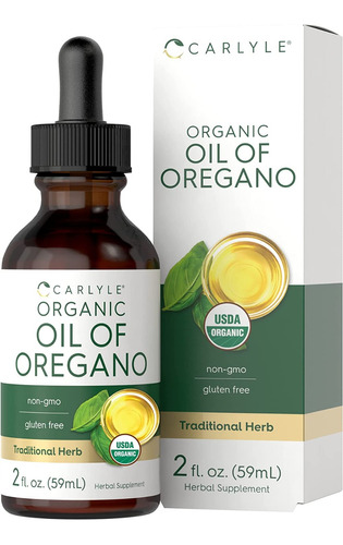 Aceite Orégano Orgánico Gotas