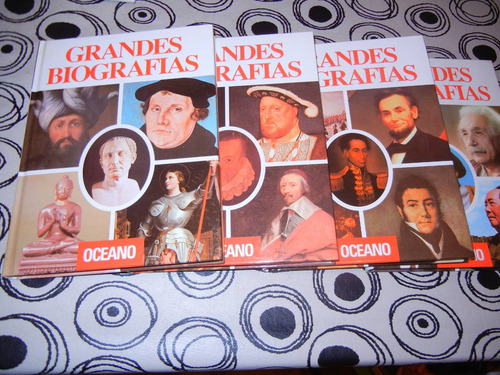 Libros Grandes Biografias-4 Tomos