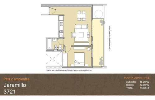 Ph En Saavedra Venta Frente Balcon