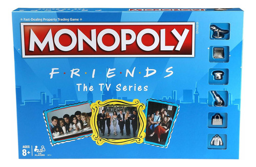 Monopoly Monopoly: Juego De Mesa De La Edición  Friends  Mpy