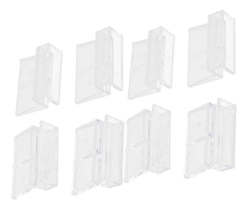 8pcs Clips De Acrílico Sujetadores Sujetadores 12 Mm