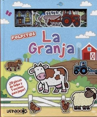 ** La Granja ** C 28 Piezas De Felpa Y 5 Escenas Para Jugar