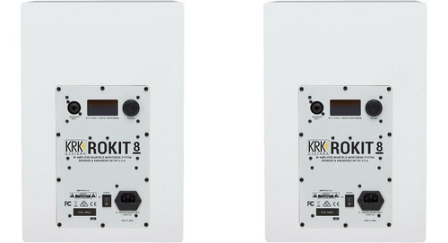 Monitores Potenciados Krk Rokit 8 Generación 4 Rp8g4wn Par