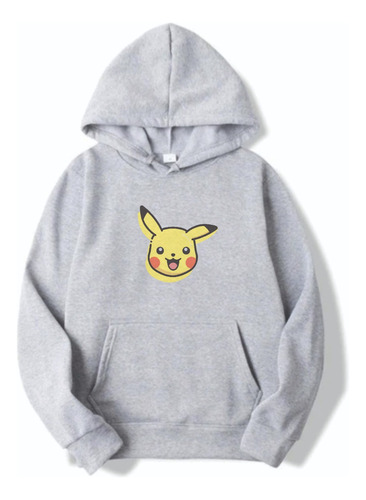 Buzo Pikachu Adulto Canguro Unisex #6