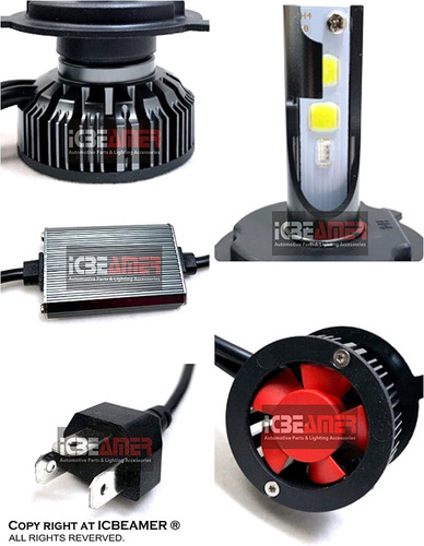 Imagen 5 de 5 de Luz Led Bluetooth Tipo H Para Autos