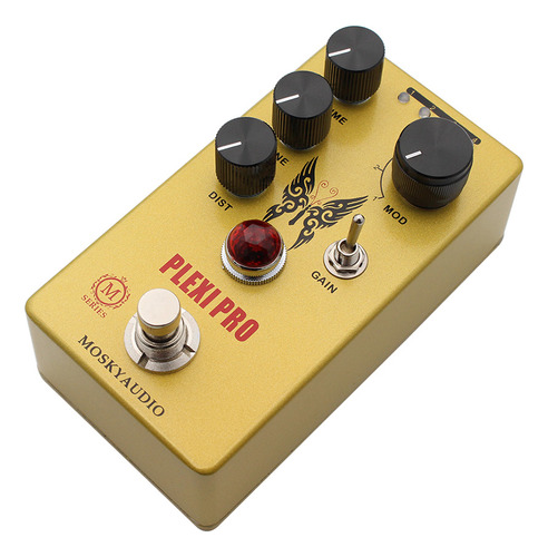 Pedal De Efectos 9v True Shell Metal Entrada/salida Dc Effec