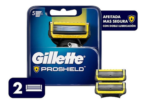 Repuestos Para Afeitar Gillette Fusion5 Proshield 2 Unidades