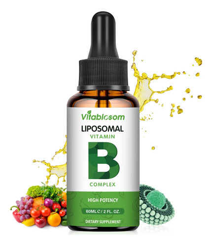 Complejo De Vitamina B Liposomal, Suplemento De Vitamina B S