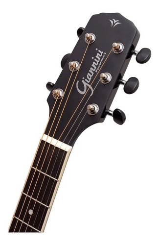 Imagem 5 de 5 de Violão acústico Giannini Performance GF-1D CEQ Agathis para destros tobacco sunburst verniz brilhante