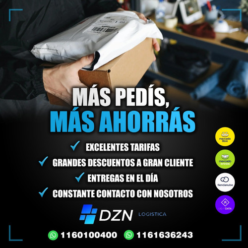 Logistica Flex Mensajeria Ecomerce Todas Las Zonas Factura A