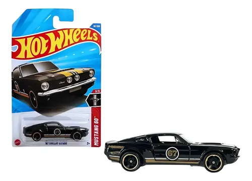 Carrinho Hot Wheels 67 Shelby Ford Gt500 Mustang Coleção