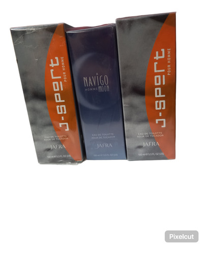 Jafra Sport Set 2 Jsport + Navigo Moon De 100ml Para Hombre