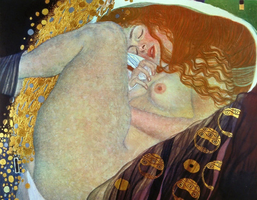 Lamina Fine Art Danae Gustav Klimt Editado 45x35 Cm Mycarte