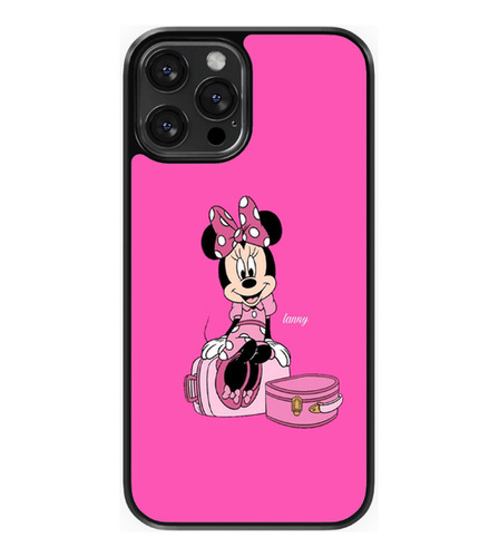 Funda Diseño Para Samsung  Minnie Mousse Rosa #5