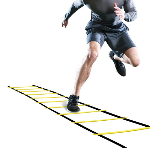 Pro Agility Escalera Entrenamiento Speed 12 Rung 20 Pie