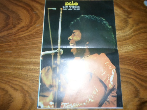 Sly Stone Poster 30 X 45 De Revista Pelo 28