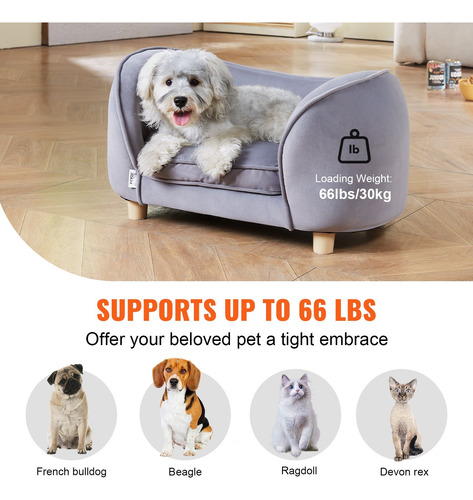 Cama Para Perros Sillon Sofa Capacidad De 30 Kg Msi