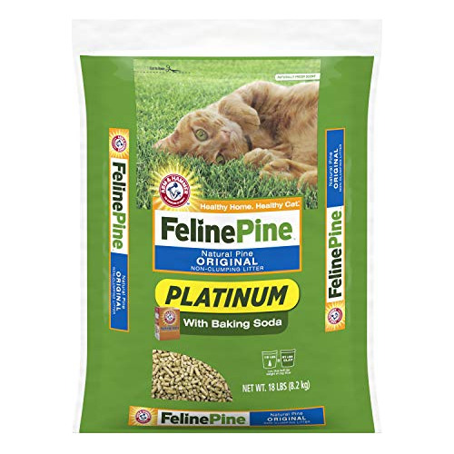 Felino De Pino Platino No-clumping Gato Litter Vl1vh