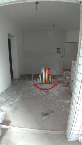 Excelente Apartamento De 2 Dormitórios E 1 Suíte À Venda, 57 M² Por R$ 260.000 - Mirim - Praia Grande/sp - Ap2253