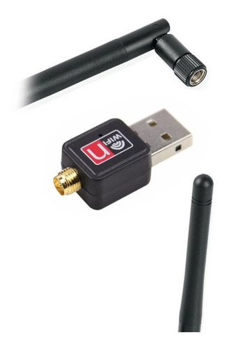 Imagen 2 de 10 de Adaptador Antena Wifi Usb 2.0 Red 802.11n Wireless 150mbps