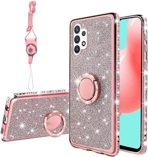 Funda Con Brillo Para Samsung Galaxy A32