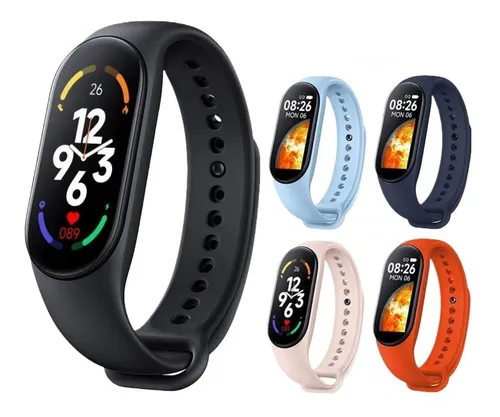 Smart band / banda deportiva m7 con extensible intercambiable de plástico,  variedad de colores / sw189