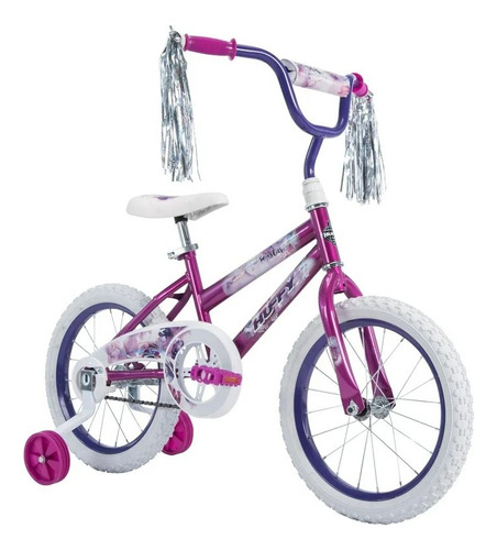 Bicicleta Infantil Huffy Sea Star Rodada 16 Morado