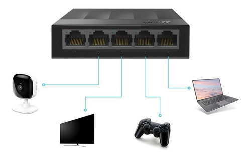 Imagen 4 de 7 de Switch TP-Link LS1005G serie LiteWave