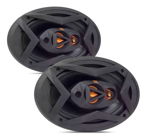 Kit 4 Auto-falantes 69 Jbl Selenium 6x9 400w Som Quadriaxial Cor Preto