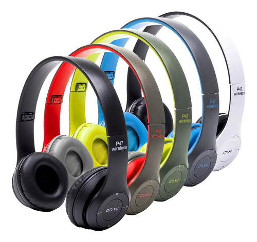 Auriculares inalámbricos MYP P47 negro