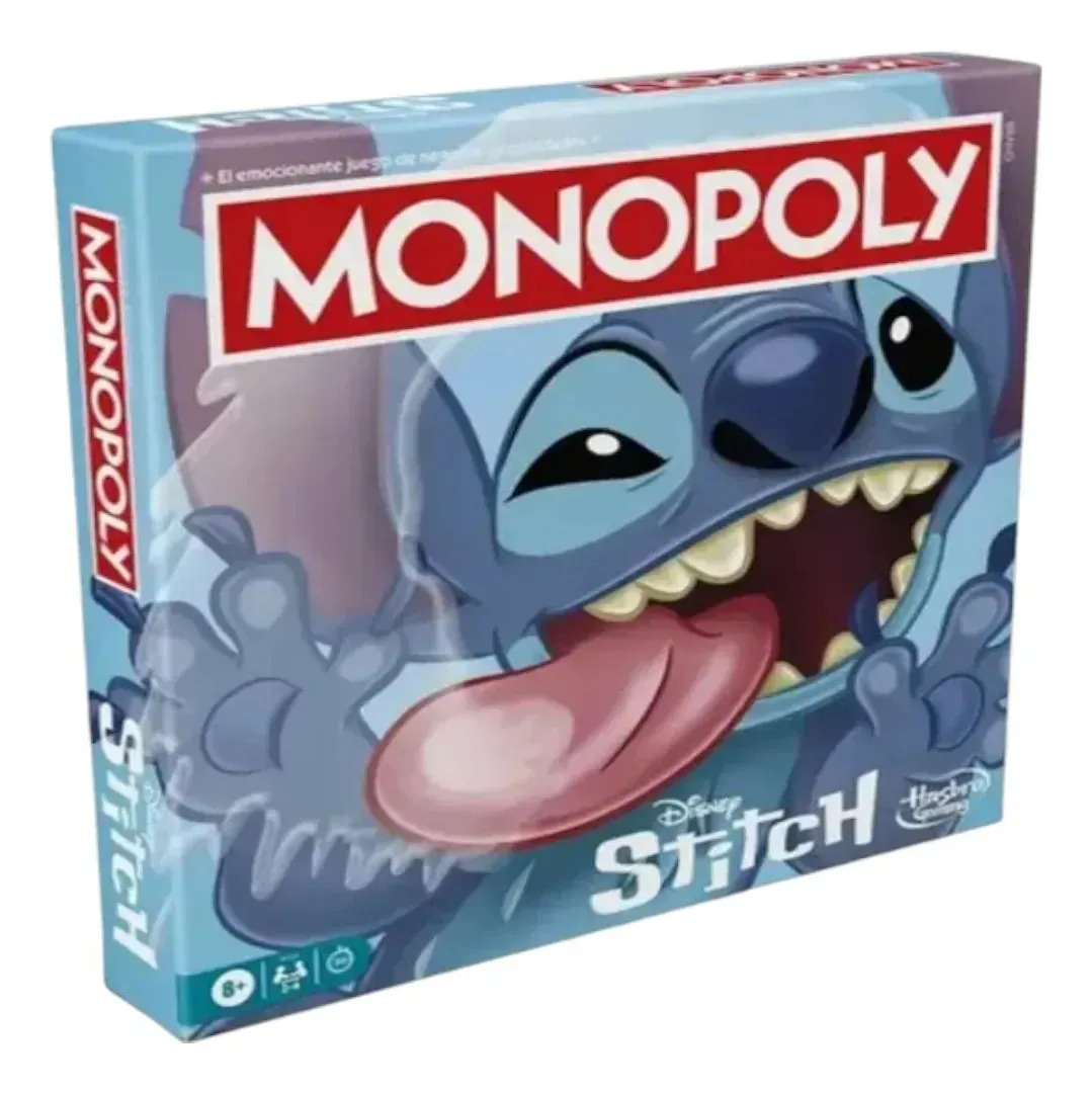 Juego De Mesa Monopoly Stitch Hasbro