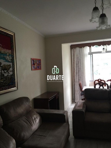 Imagem 6 de 13 de Apartamento Para Venda, 130m2, 2 Quartos, Dependência, 1 Vaga Demarcada, José Menino, Santos - Ap01726 - 34442155