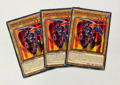 Gearfried The Red-eyes Iron Knight. Tercia. Yugioh!