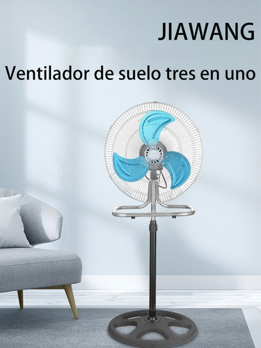 Ventilador 3 En1 Pared/piso 18 Pulgadas Metálico 4 Unidades