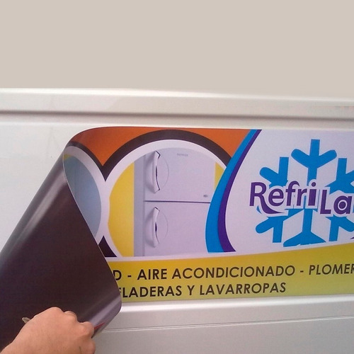 Imagen 4 de 5 de Iman Vehicular Publicidad Fajas Imantadas Inmobiliaria 50x60