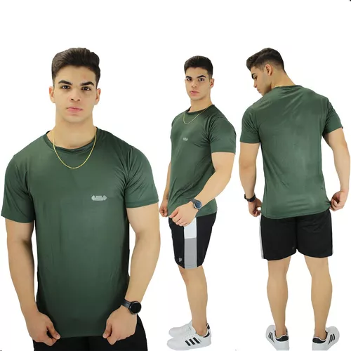 Kit 5 Camisa Camiseta Masculina Dry Fit Academia Treino