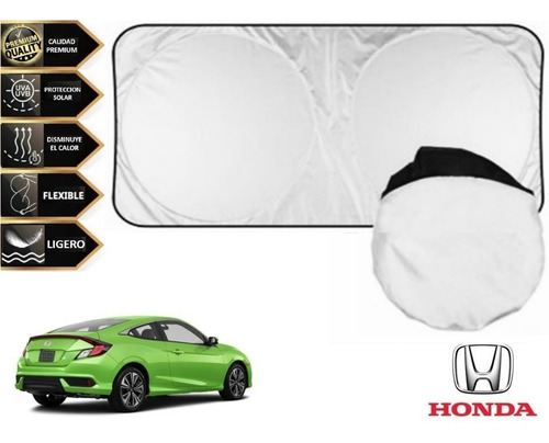 Parabrisas Cubresol Parasol Honda Civic Coupe 1.5l 2016-2019