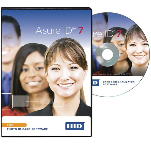 Asure Id 7 Software Formato Digital Tarjetas Identificación