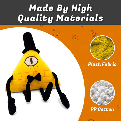Muñeco De Peluche Weird Town Bill Cipher Dream Villain