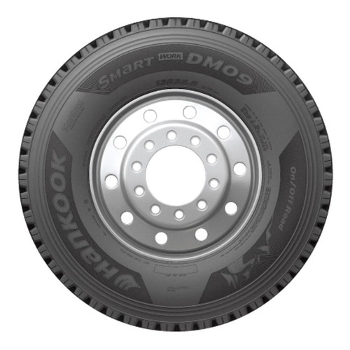 Imagen 3 de 10 de Llanta 11 R22.5 Hankook Dm09 Smart Work Traccion 148/145k