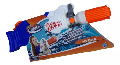 Nerf Lançador de Água Super Soaker Hydra - Hasbro na Americanas