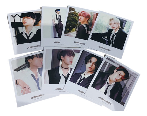 Set De Fotos Polaroids De Ateez × 8 Kpop Fotos 