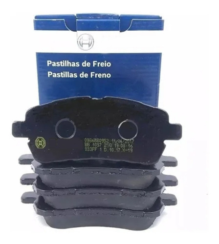 Pastilha De Freio Ford Ka 2014 2015 2016 2017 2018 2019