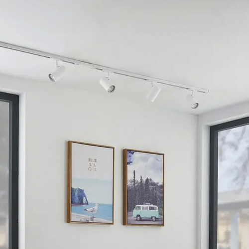 Foco De Riel Eco Monofasico Led 24° 30w Blanco / Hb Led