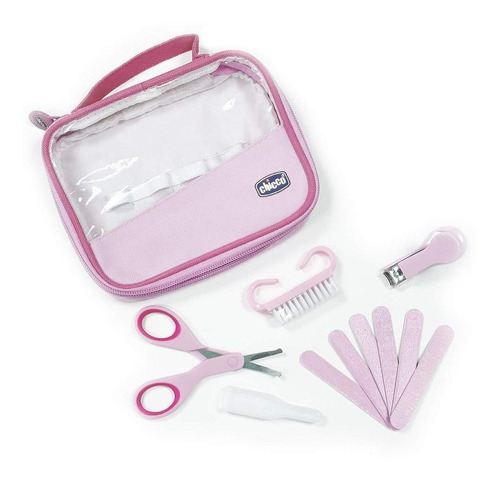 Chicco Kit Para Uñas Happy Hands, Color Rosa