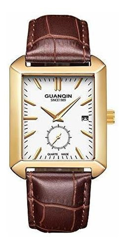 Reloj Hombre - Guanqin Reloj De Ra Resistente Al Agua Con Fe