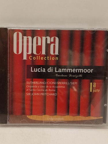 Donizetti Lucia Di Lammermoor Cd Doble Nuevo 