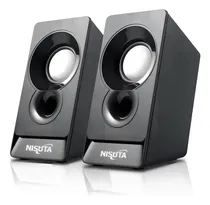 Comprar Parlantes Portatiles Para Pc Notebook Potenciados Color Negro