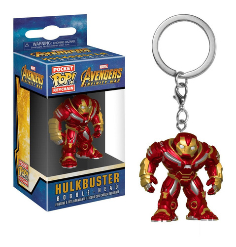 Llavero Hulkbuster Avengers Pop Keychain